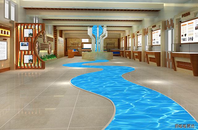 奧星防水企業(yè)展廳設(shè)計